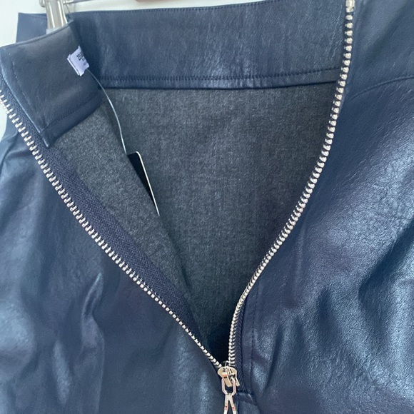 Zeagoo Women Classic High Waisted Faux Leather Mini Pencil Skirt, Size M, NWT - Picture 7 of 9